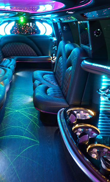 Sioux Falls limo service interior