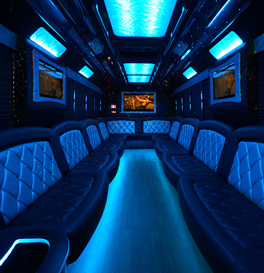 deluxe party bus